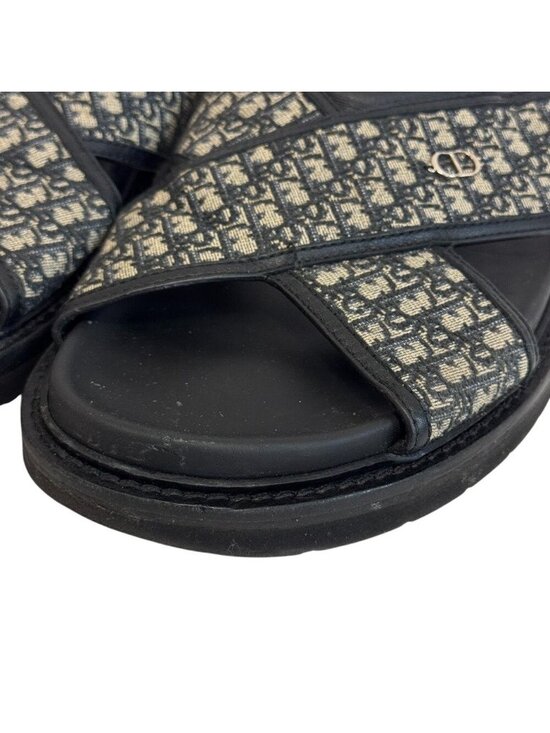 Dior Slide Shower CD Logo Oblique Jacquard Sandals main image 4